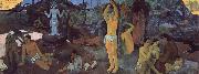 Paul Gauguin D ou venous-nous Sweden oil painting artist